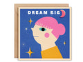 Kartka okolicznościowa z kopertą - Dream big