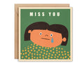 Kartka okolicznościowa z kopertą - Miss you