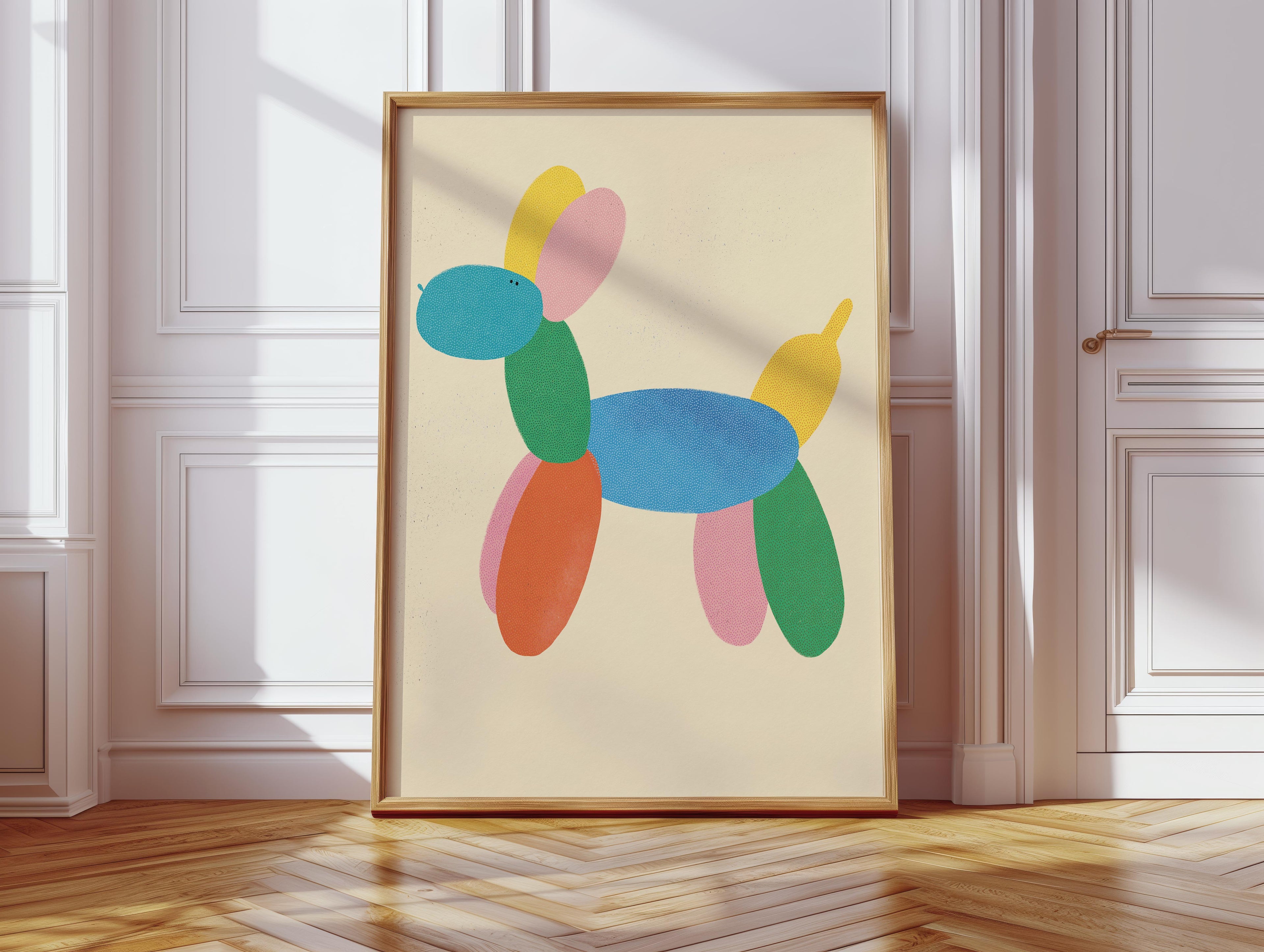 Plakat - Balonowy pies