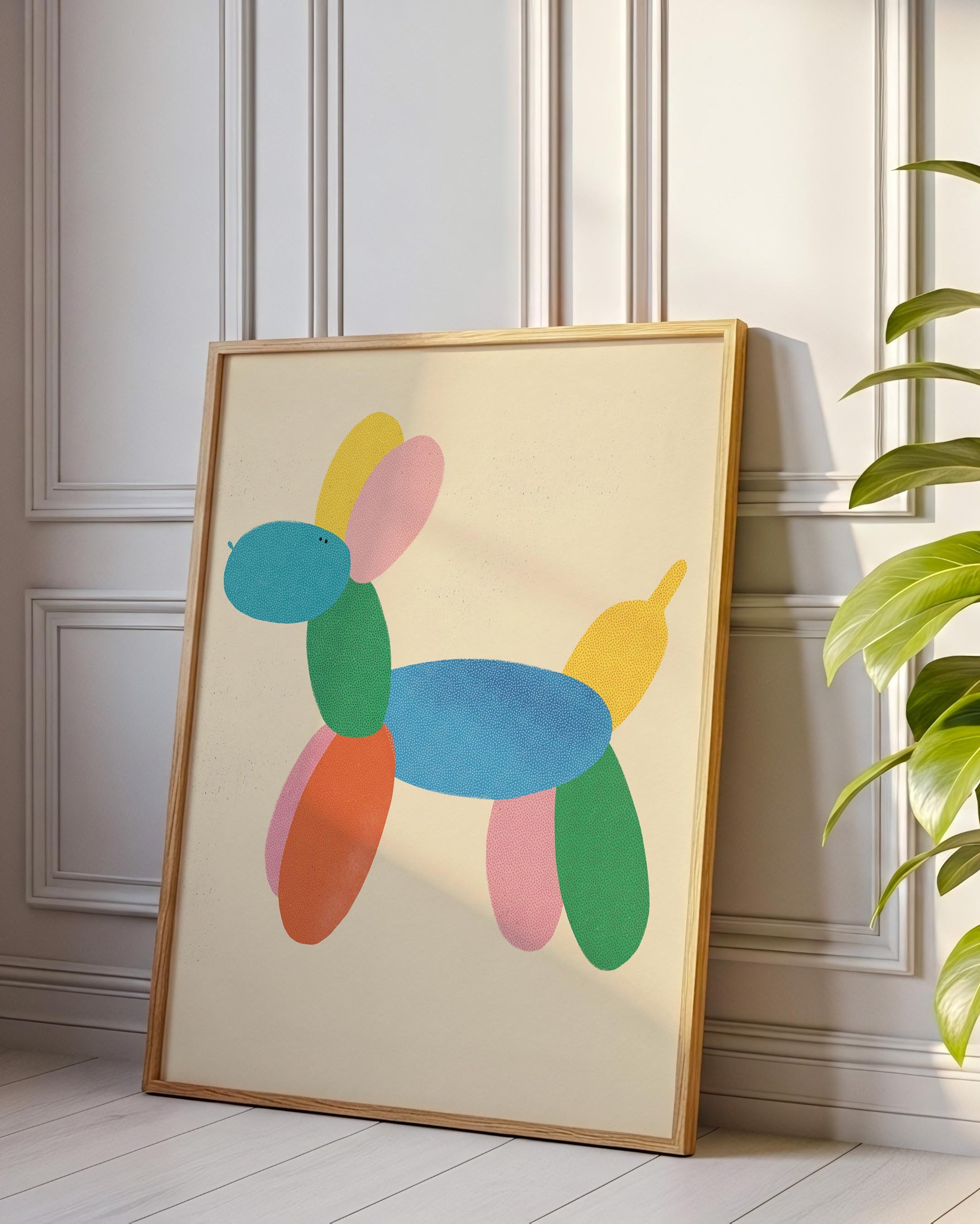 Plakat - Balonowy pies
