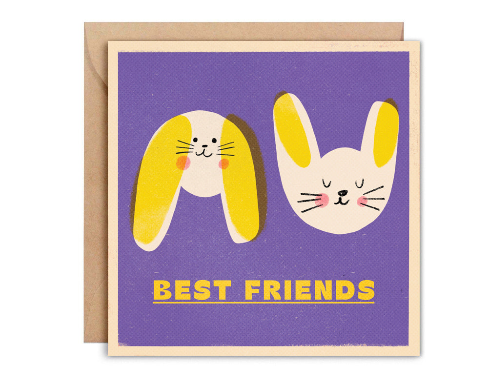 Kartka okolicznościowa z kopertą - Best friends