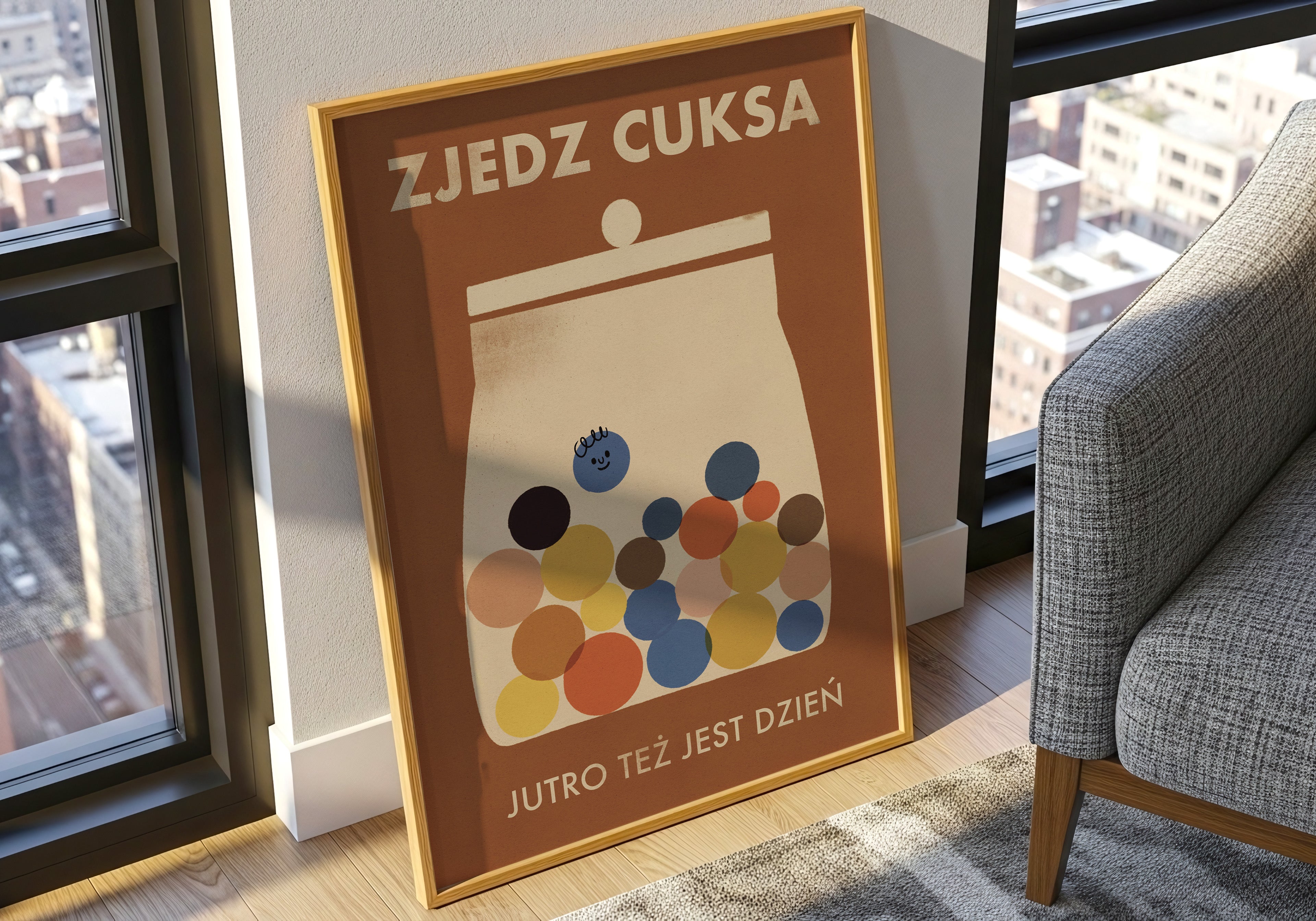 Plakat - Cukierki
