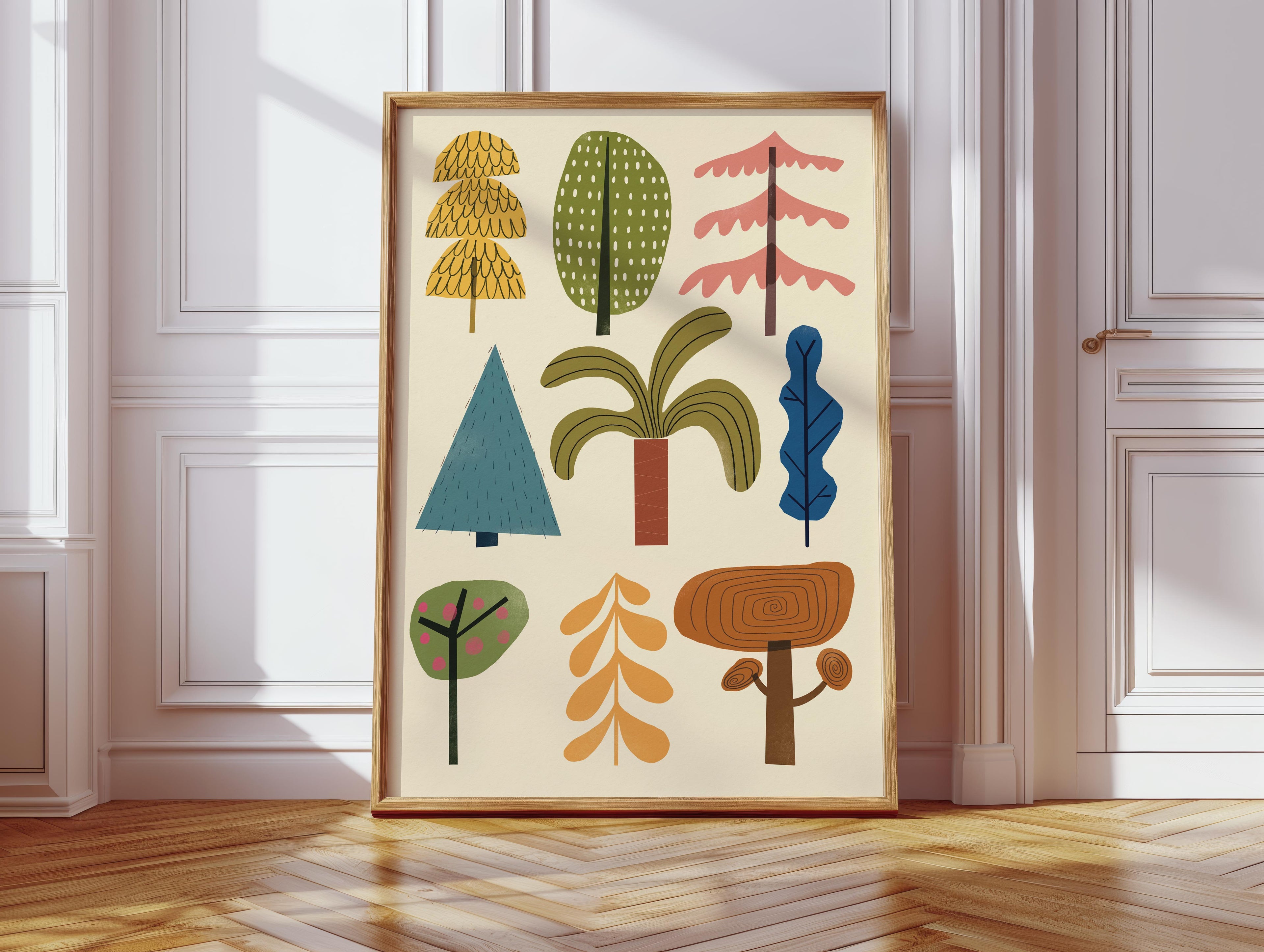 Plakat - Drzewa