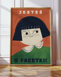 Plakat - Facetka