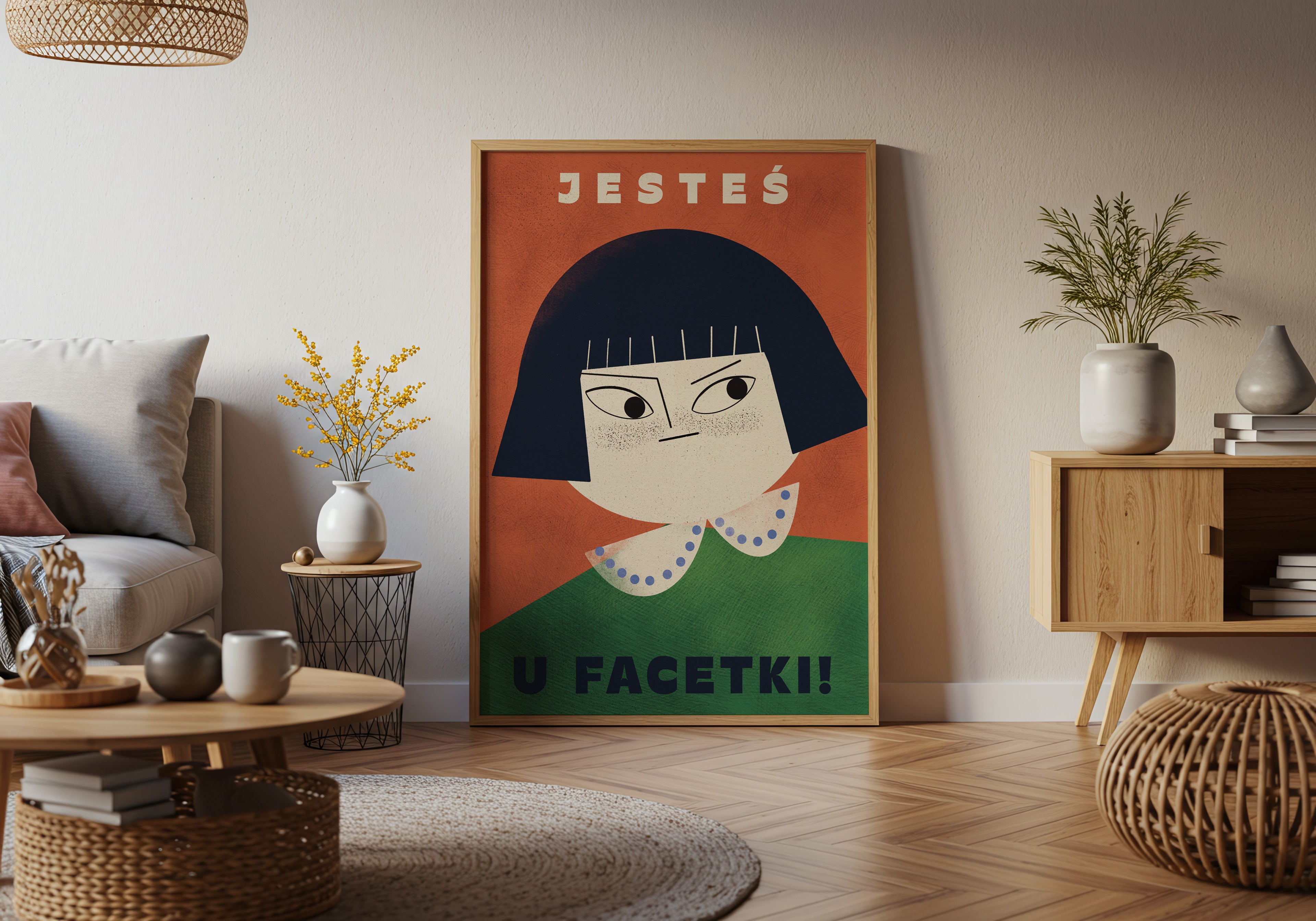 Plakat - Facetka