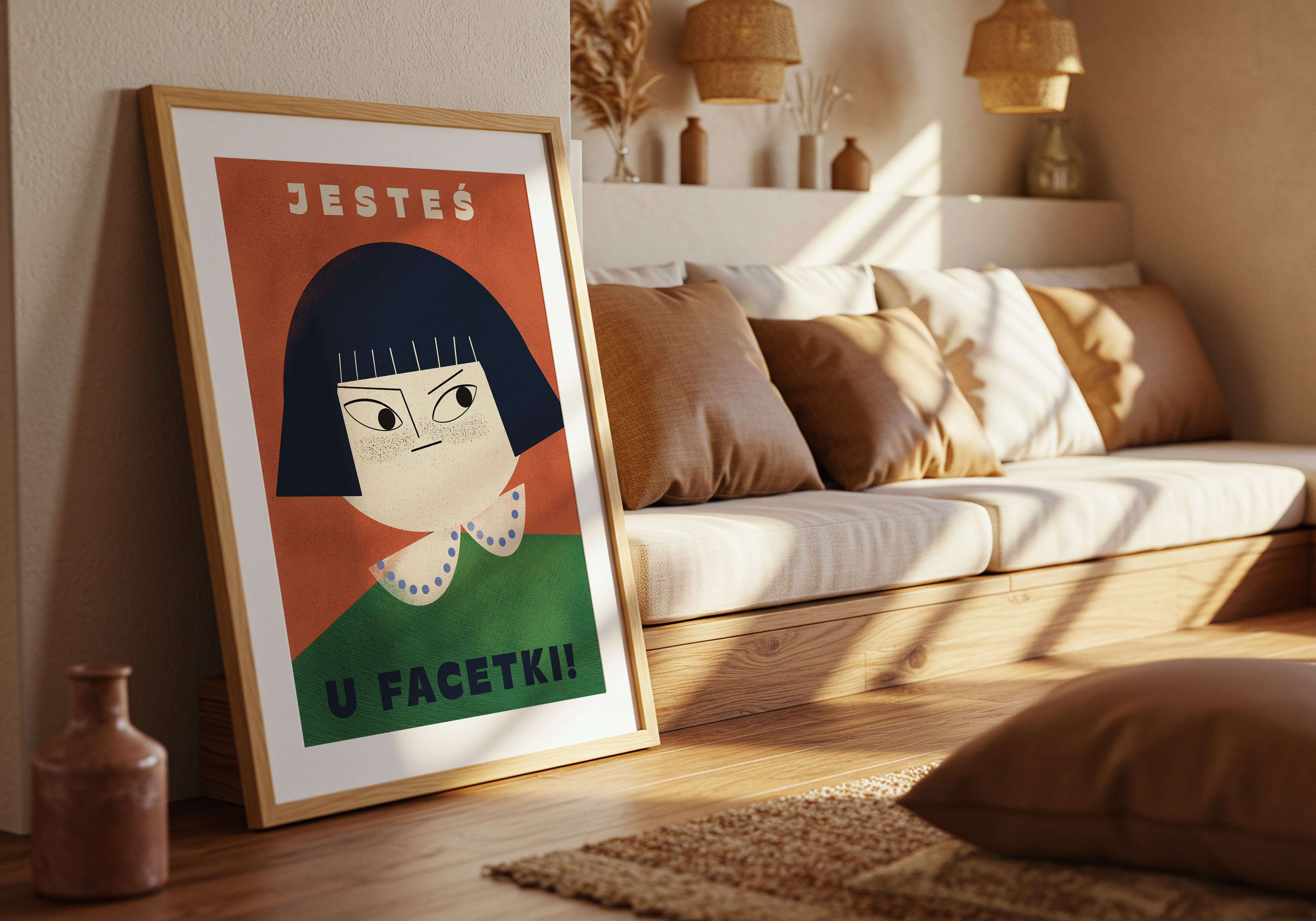 Plakat - Facetka