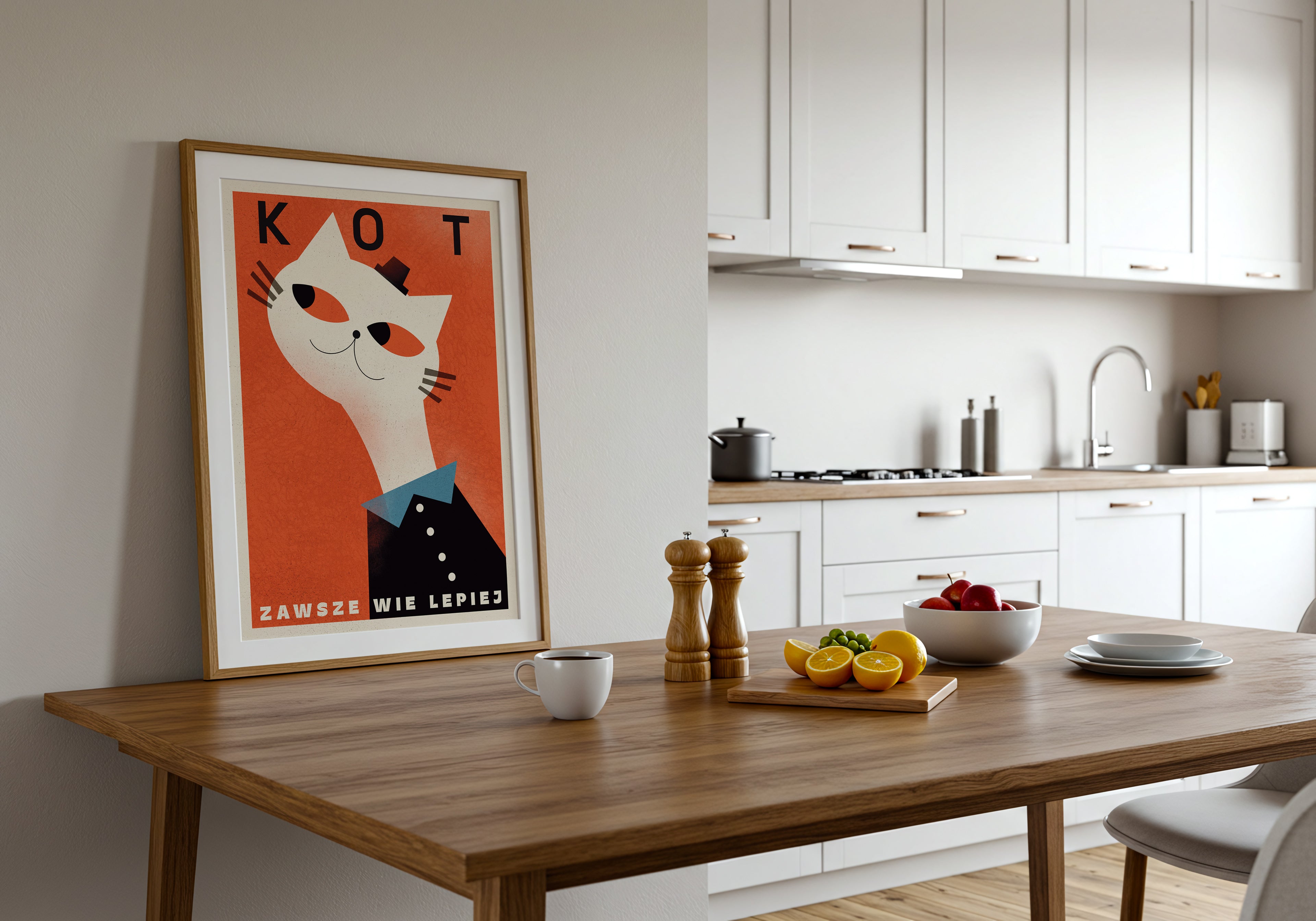 Plakat - KOT zawsze wie lepiej