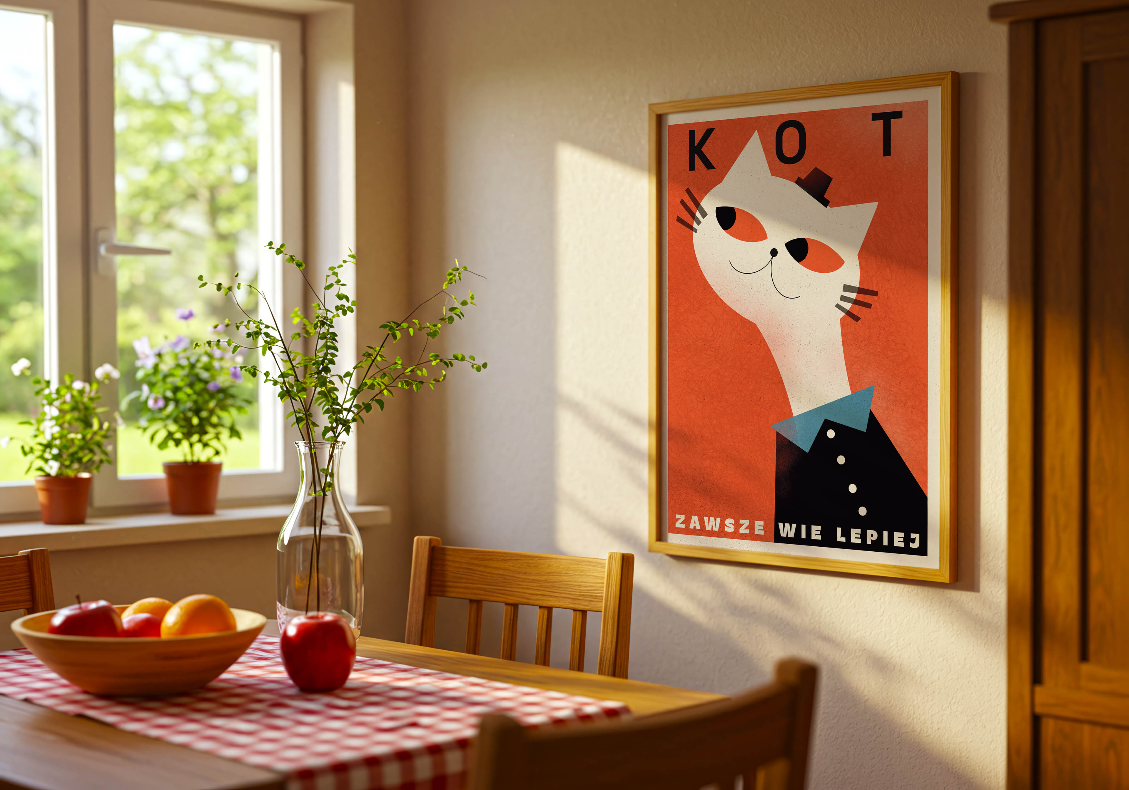 Plakat - KOT zawsze wie lepiej