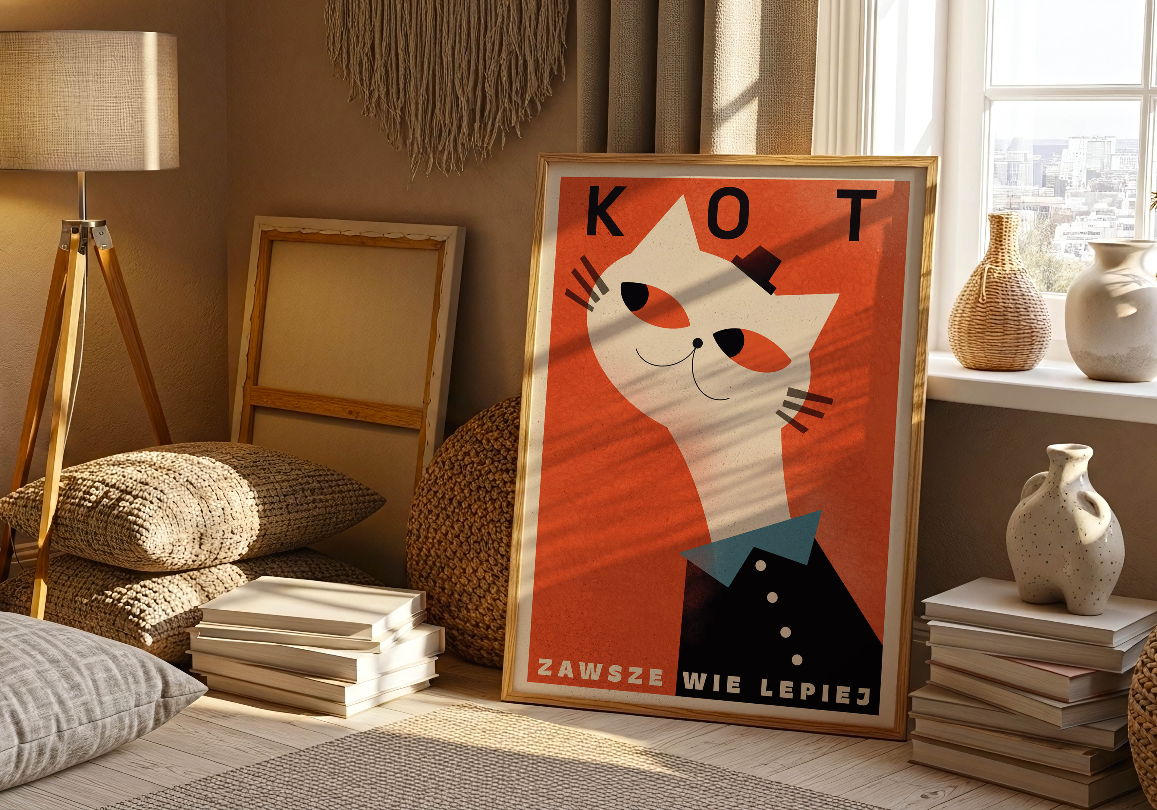 Plakat - KOT zawsze wie lepiej
