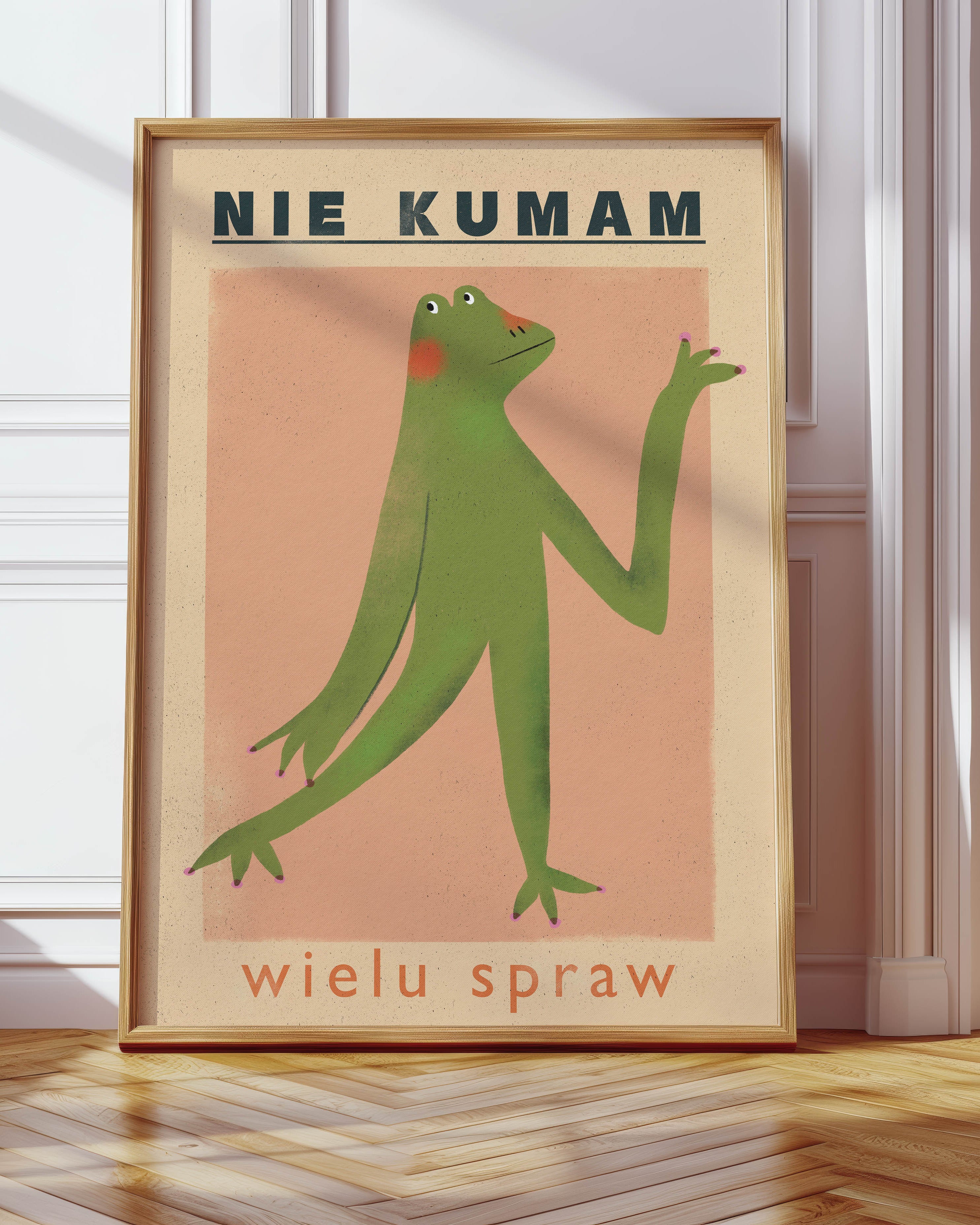 Plakat - Nie kumam wielu spraw