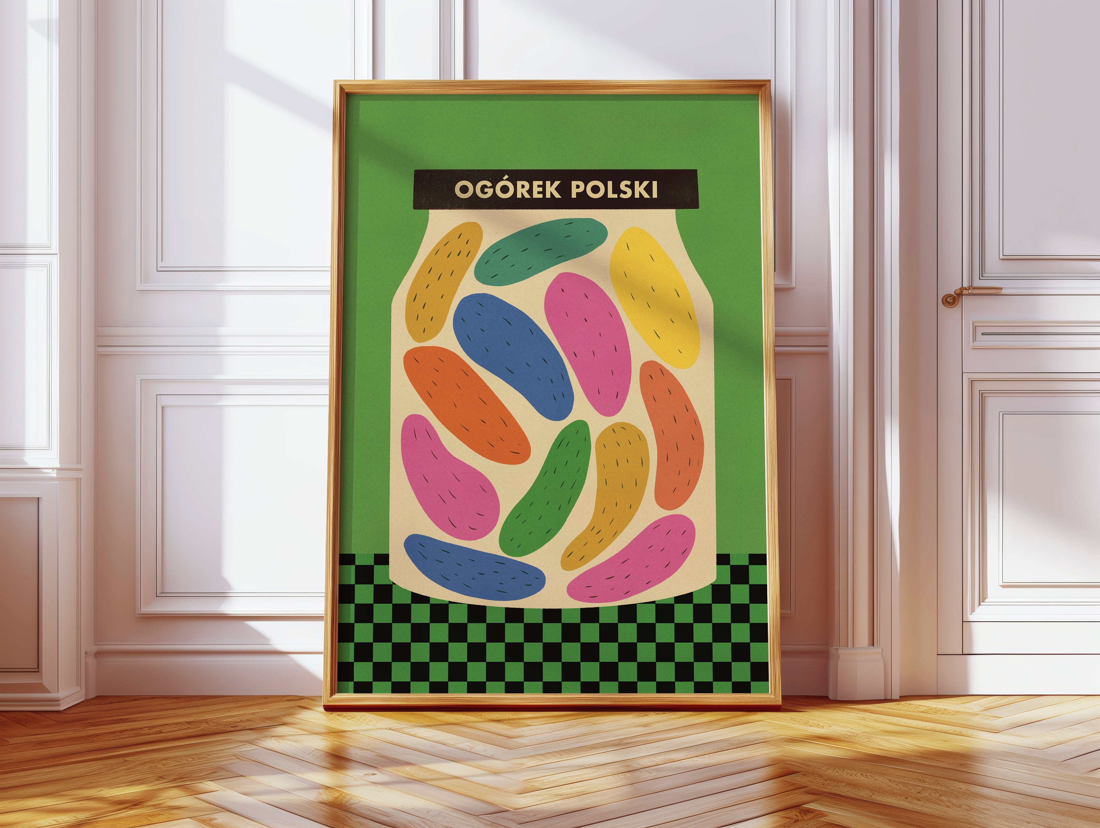 Plakat - Ogórek polski