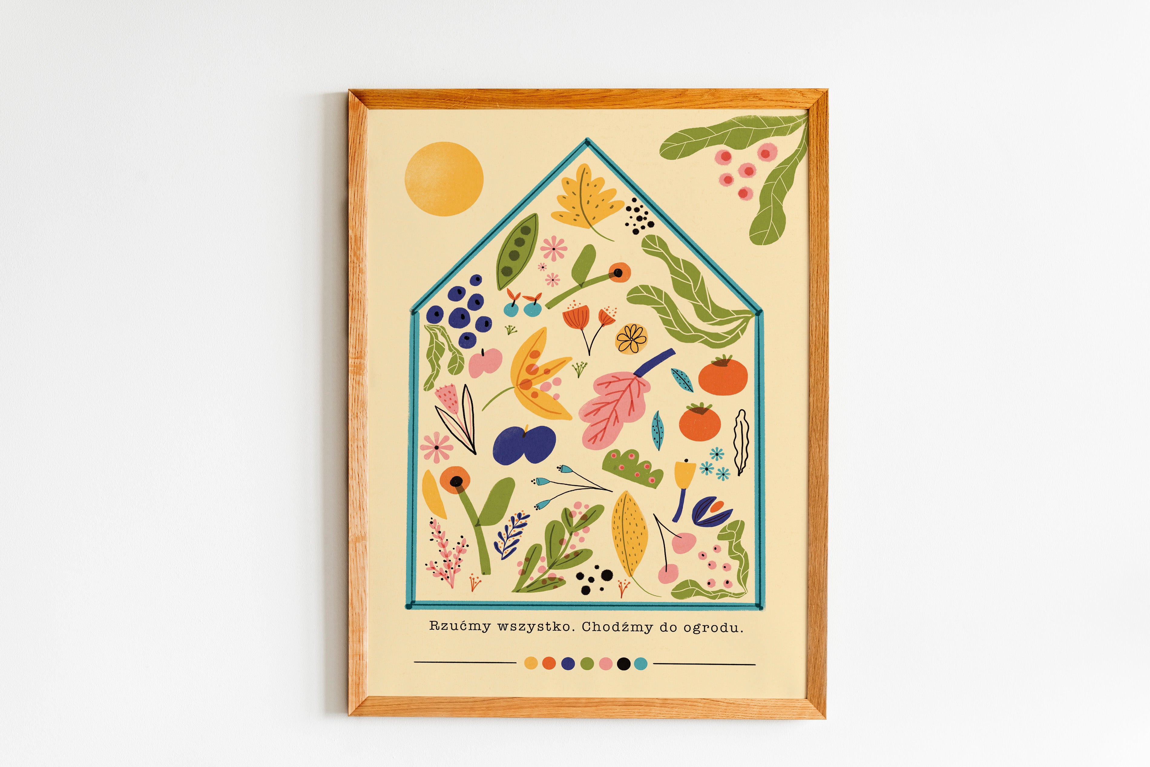 Plakat - Ogród