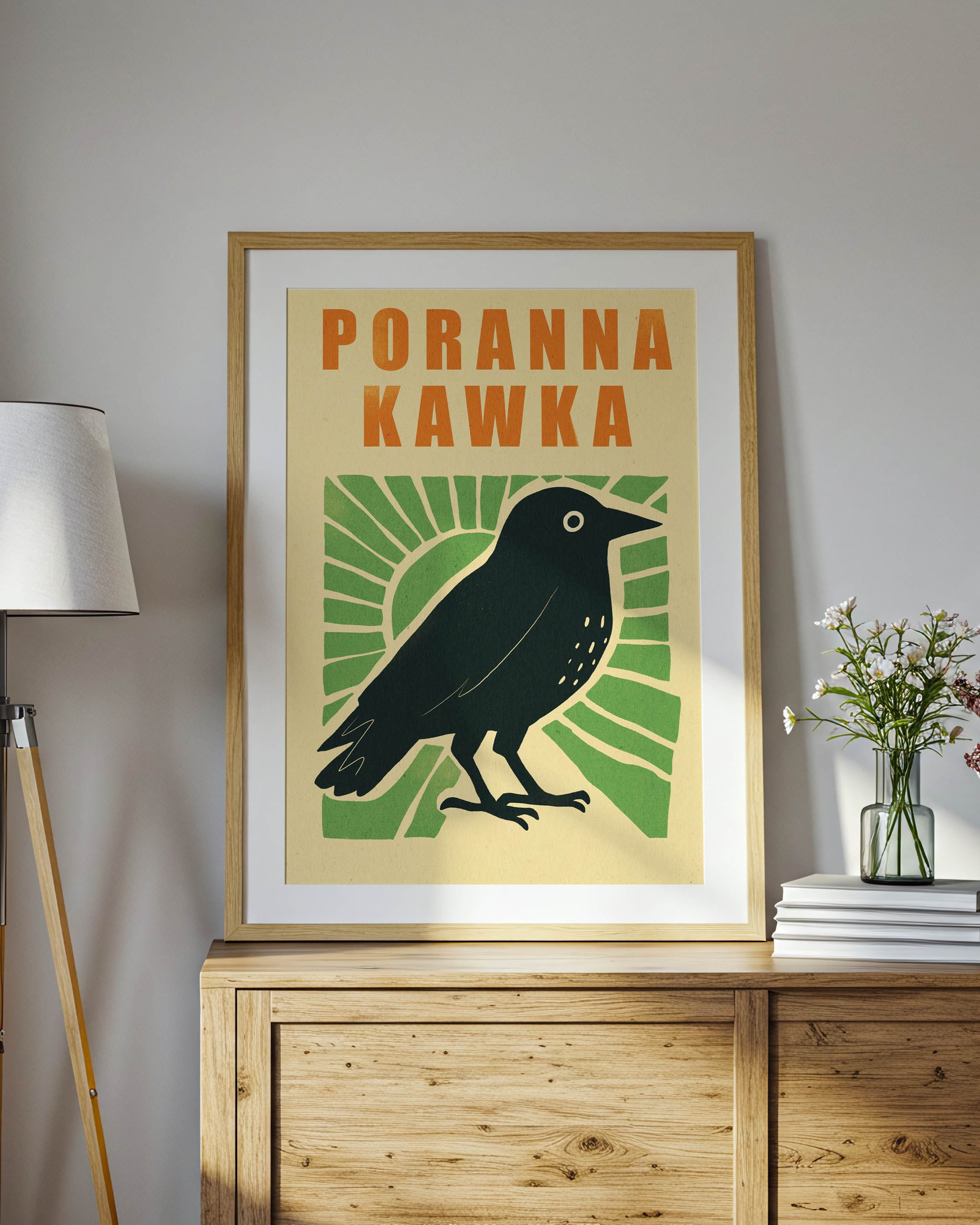Plakat - Poranna kawka