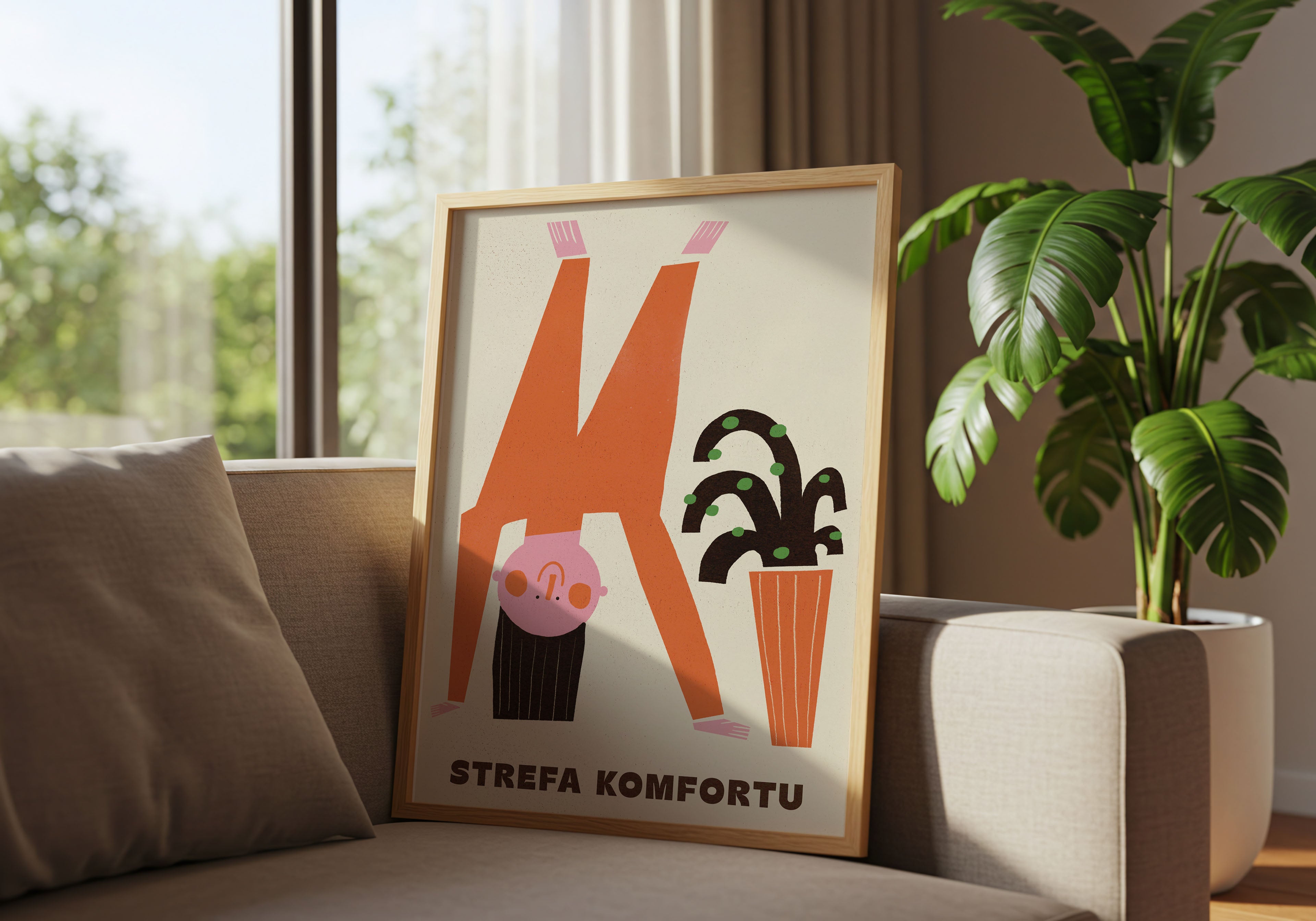 Plakat - Strefa komfortu