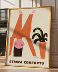 Plakat - Strefa komfortu