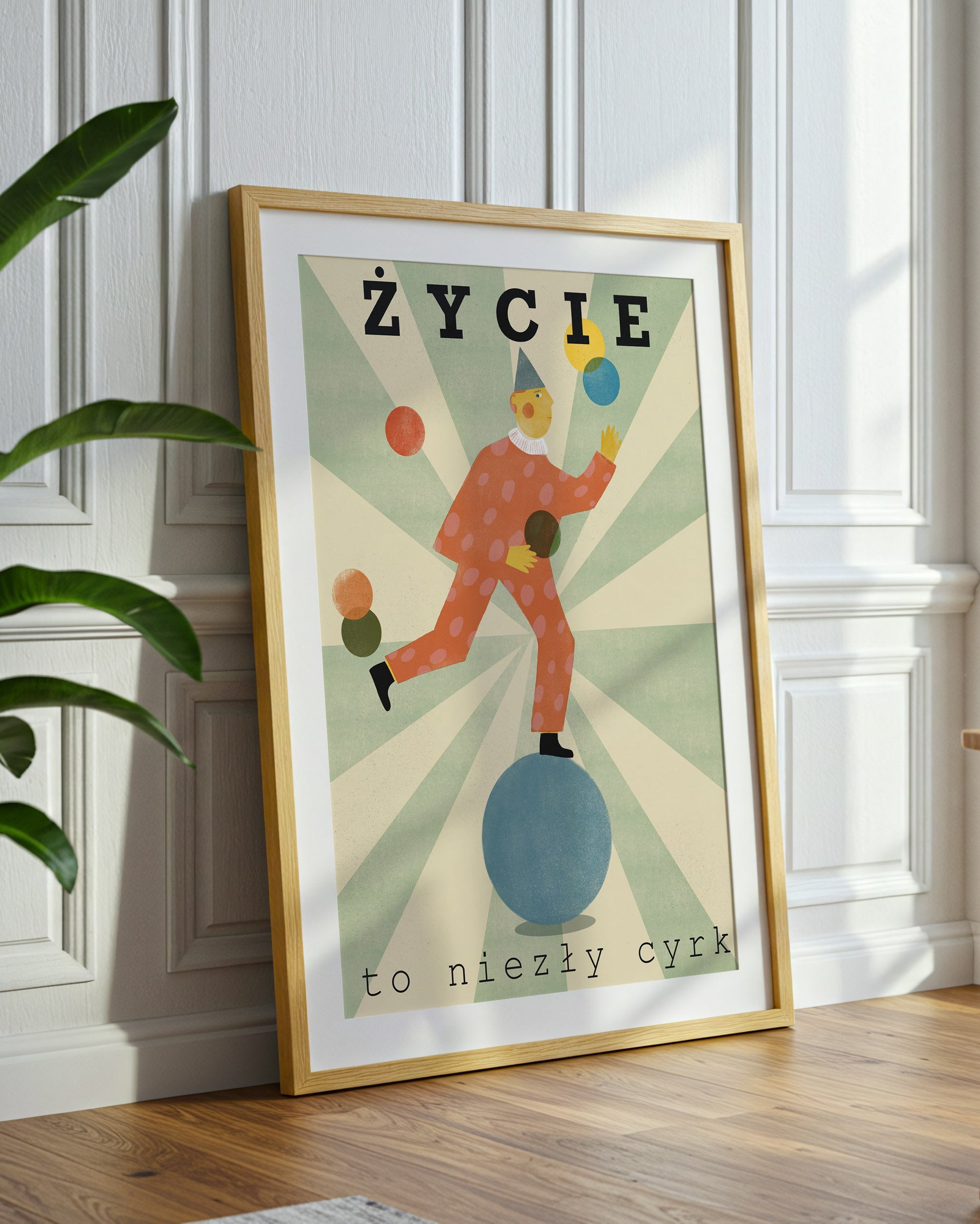 Plakat - Życie to niezły cyrk