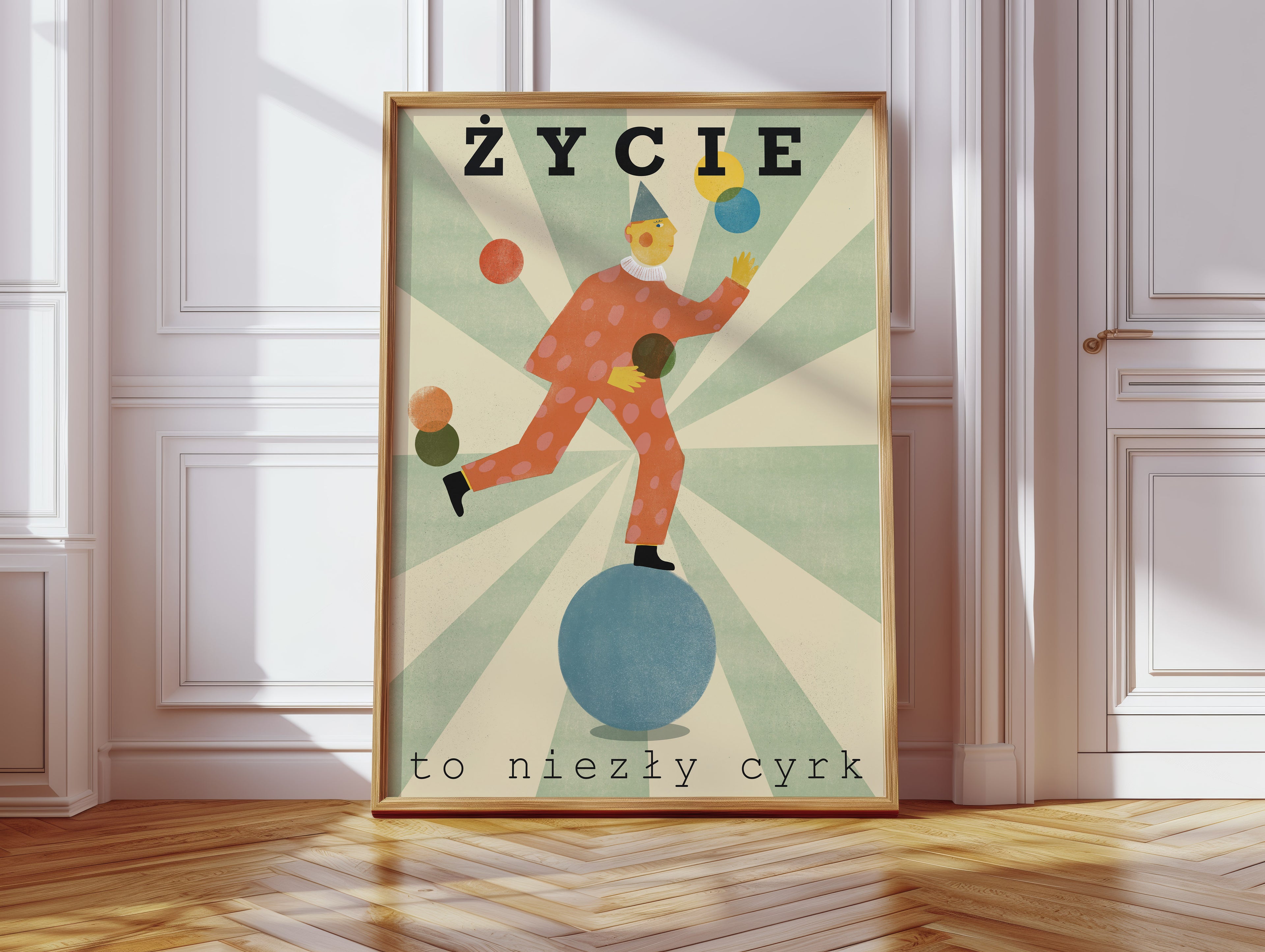 Plakat - Życie to niezły cyrk